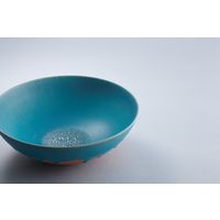 【ギフト包装】 清水焼 碧彩 7.5寸ボウル 清水焼 BDH907（直送品）