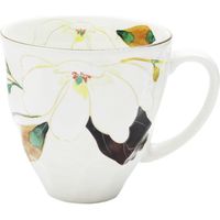 【3箱セット】12ヶ月マグカップ 花かいろう 木蓮 和藍 40507   2月/木蓮（直送品）