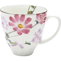 【3箱セット】12ヶ月マグカップ 花さと コスモス 和藍 40515   10月/コスモス（直送品）