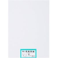 大王製紙 再生色画用紙 4ツ切 100枚 ゆき 802221（直送品）