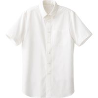 セブンユニフォーム ボタンダウンシャツ ホワイト LL CH4465-0 1点（直送品）