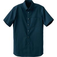 セブンユニフォーム ボタンダウンシャツ ネイビー LL CH4465-1 1点（直送品）