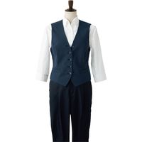 セブンユニフォーム ベスト ネイビー 9号 CJ4339-1 1点（直送品）