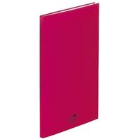 リヒトラブ AQUA DROPs クリヤーブック A4S 20ポケット 赤 N-5000-3 1セット(3冊)