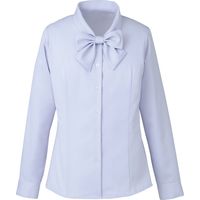 カーシーカシマ ナガソデリボンブラウス ブルー 9号 EWB433-6_9 1着