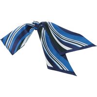 カーシーカシマ スカーフ ブルー F EAZ487（取寄品）