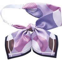 カーシーカシマ リボンスカーフ パープル F EAZ695-7_F 1着