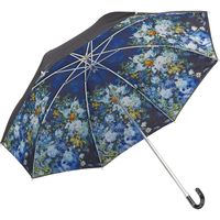 ユーパワー 名画折りたたみ傘～晴雨兼用～（ルノワール「大きな花瓶」） AU-02505（直送品）