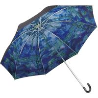 ユーパワー 名画折りたたみ傘～晴雨兼用～（モネ「睡蓮」） AU-02504（直送品）