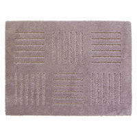 キッチンマット 吸着ジョイントマット ピタプラス 45×60cm ブラウン 1セット（2枚入） オカ