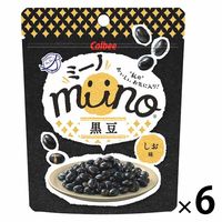 【アウトレット】カルビー miino 黒豆しお味 30g 1セット（6袋）