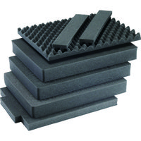 Pelican Products 1607エアケース用 ウレタンフォームセット 1607FOAM 1組(7枚) 161-1540（直送品）