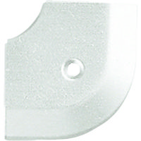 アシスト ASSIST 床金物20ー112LSヘの字押えコーナー アルミシルバー 出隅 53×53mm 20-112LS51 1個（直送品）