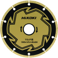 工機ホールディングス HiKOKI チップソー125mm マルチ用 サイディング用 0037-1196 1枚 159-0147（直送品）