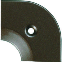 アシスト ASSIST 床金物20ー111LGBヘの字押えコーナー アルミブロンズ 入隅 43×43mm 20-111LGB52 1個（直送品）