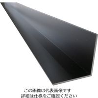 アルインコ アルミ等辺アングル 25x25x1.2ブラック 1m HP203KS 1本 849-5226（直送品）