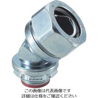三桂製作所 SANKEI ケイフレックス用 45°コネクタ ノックアウト接続用 管用平行おねじ付き KM45BG28 1個 147-7860（直送品）
