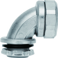 三桂製作所 SANKEI ケイフレックス用 コネクタ ノックアウト接続用 管用平行おねじ付き 90°形 K29BG42 1個（直送品）