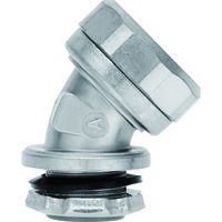 三桂製作所 SANKEI ケイフレックス用 コネクタ ノックアウト接続用 管用平行おねじ付き 45°形 K24BG28 1個（直送品）