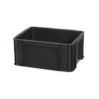 積水化学工業 積水 導電コンテナ Tー28 黒 1個 134-3355（直送品）