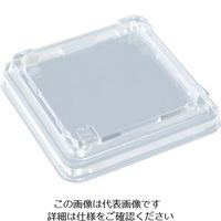 TRUSCO 【売切廃番】PET製超耐寒小型容器 PETY―7070用蓋 透明 100枚入 PETY-7070F 1袋(100個)（直送品）