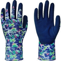東和コーポレーション トワロン 天然ゴム背抜き手袋 SGーR102 ぼかし柄ブルー L SG-R102-L 1双 137-3734（直送品）