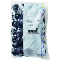 スガツネ工業 SUGATSUNE (210039637) Tー1475818ーP50 防水・防塵グロメット ブラック 1箱(50個)（直送品）