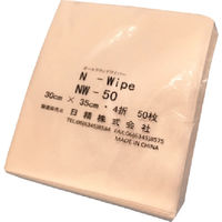 日精 Nワイプ NW-50 1ケース(800枚) 124-0097（直送品）