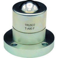 トラスコ中山 TRUSCO ボールキャスター 切削加工品 フランジタイプ T-A80F 1個 161-4252（直送品）