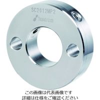 岩田製作所 IWATA スタンダードセットカラー 2穴付 無電解ニッケルメッキ 内径25mm 総幅15mm SC2515MP2 1個（直送品）