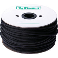 パンドウイット スーパーネットチューブ(ほつれ防止タイプ) 黒 外径6.4mm 304.8m SE25P-MR0 1巻（直送品）