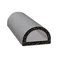 岩田製作所 IWATA クッション ラバーシール TRS3型 幅9.5mm×1m 内寸3.8mm 強力粘着テープ付 TRS3-L1 1本（直送品）