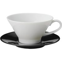 金正陶器 プレノ受皿（Black）※ソーサー（受皿)のみ 57513340 1セット(6個)（直送品）