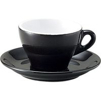 金正陶器 プリートカプチーノ（Black brown）※カップ(碗)のみ 54011948 1セット(3個)（直送品）