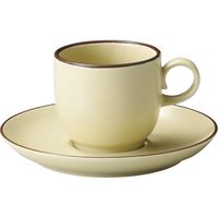 金正陶器 コーヒー碗（クラリスアイボリー）※カップ(碗)のみ 16543949 1セット(3個)（直送品）