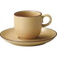 金正陶器 コーヒー碗（クラリスブラウン）※カップ(碗)のみ 16542949 1セット(3個)（直送品）