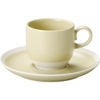 金正陶器 コーヒー碗（ソリッドバニラ）※カップ(碗)のみ 29243949 1セット(3個)（直送品）