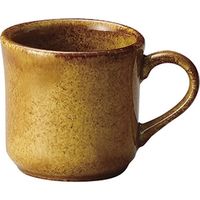 金正陶器 コーヒー碗（琥珀）（ロティ）※カップ(碗)のみ 86261949 1セット(3個)（直送品）