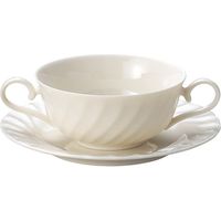 金正陶器 スープ&カプチーノ&ブイヨン -碗皿シリーズ-61/2”パン
