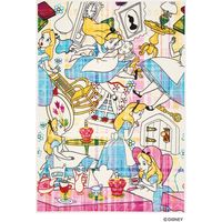 スミノエ ディズニーホームシリーズ アリス ストーリーラグ 1400×2000mm ピンク 4549781221021 1枚（直送品）