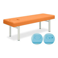 高田ベッド製作所 オメガ式DXベッド 幅70×長さ180×高さ55cm オレンジ TB-934 1個 61-3489-02（直送品）