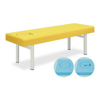 高田ベッド製作所 オメガ式DXベッド 幅70×長さ180×高さ50cm イエロー TB-934 1個 61-3488-81（直送品）