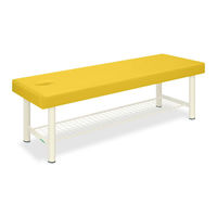 高田ベッド製作所 有孔外脚DXベッドー8 幅70×長さ180×高さ55cm イエロー TB-1034U 1個 61-3486-81（直送品）