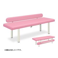 高田ベッド製作所 有孔レザーガード型DXベッド 幅65×長さ180×高さ50cm オレンジ TB-931U 1個 61-4354-31（直送品）