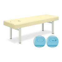 高田ベッド製作所 オメガ式DXベッド 幅70×長さ180×高さ60cm クリーム TB-934 1個 61-3489-23（直送品）