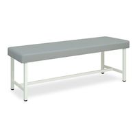 高田ベッド製作所 チャイズ 幅65×長さ160×高さ50cm ライトグリーン TB-452 1個 61-4526-81（直送品）