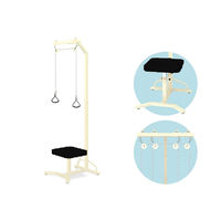 高田ベッド製作所 M型上肢運動台 幅66×奥行68×高さ228cm 黒 TB-888 1個 61-3501-42（直送品）