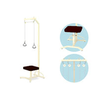 高田ベッド製作所 M型上肢運動台 幅66×奥行68×高さ228cm 茶 TB-888 1個 61-3501-43（直送品）