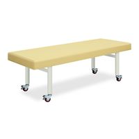 高田ベッド製作所 キャスター付DXベッド 幅65×長さ180×高さ55cm イエロー TB-926 1個 61-4329-38（直送品）