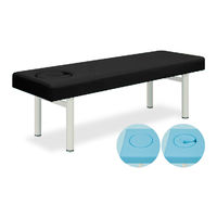 高田ベッド製作所 オメガ式DXベッド 幅65×長さ180×高さ50cm 黒 TB-934 1個 61-3487-67（直送品）